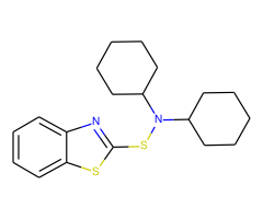 S-(Benzo[d]thiazol-2-yl)-N,N-dicyclohexylthiohydroxylamine