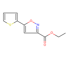 Ethyl 5-(Thiophen-2-yl)isoxazole-3-carboxylate