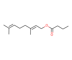 3,7-Dimethylocta-2,6-dien-1-yl butyrate