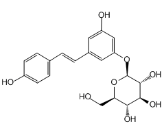 (2S,3R,4S,5S,6R)-2-(3-Hydroxy-5-(4-hydroxystyryl)phenoxy)-6-(hydroxymethyl)tetrahydro-2H-pyran-3,4,5-triol