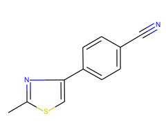 4-(2-Methylthiazol-4-yl)benzonitrile