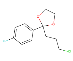 2-(3-Chloropropyl)-2-(4-fluorophenyl)-1,3-dioxolane