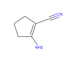 1-Amino-2-cyano-1-cyclopentene