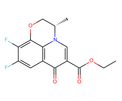 (S)-Ethyl 9,10-difluoro-3-methyl-7-oxo-3,7-dihydro-2H-[1,4]oxazino[2,3,4-ij]quinoline-6-carboxylate