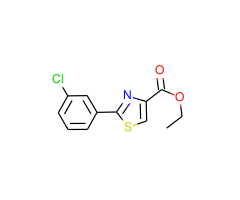 Ethyl 2-(3-chlorophenyl)thiazole-4-carboxylate