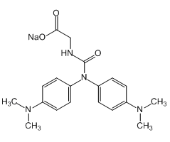 Sodium 2-(3,3-bis(4-(dimethylamino)phenyl)ureido)acetate