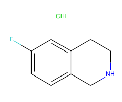 6-Fluoro-1,2,3,4-tetrahydroisoquinoline hydrochloride