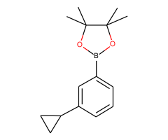 2-(3-Cyclopropylphenyl)-4,4,5,5-tetramethyl-1,3,2-dioxaborolane