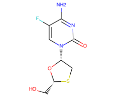 4-Amino-5-fluoro-1-((2R,5S)-2-(hydroxymethyl)-1,3-oxathiolan-5-yl)pyrimidin-2(1H)-one