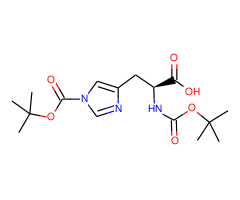 (S)-3-(1-(tert-Butoxycarbonyl)-1H-imidazol-4-yl)-2-((tert-butoxycarbonyl)amino)propanoic acid