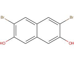 3,6-Dibromonaphthalene-2,7-diol