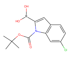 N-Boc-6-Chloro-1H-indol-2-ylboronic acid