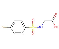 2-(4-Bromophenylsulfonamido)acetic acid