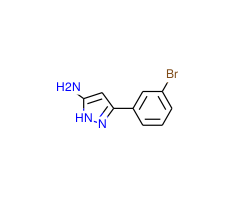 3-(3-Bromophenyl)-1H-pyrazol-5-amine