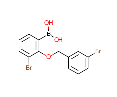 (3-Bromo-2-((3-bromobenzyl)oxy)phenyl)boronic acid