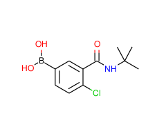 (3-(tert-Butylcarbamoyl)-4-chlorophenyl)boronic acid