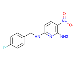 N2-(4-Fluorobenzyl)-5-nitropyridine-2,6-diamine