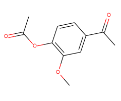 4-Acetyl-2-methoxyphenyl acetate