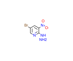 5-Bromo-2-hydrazinyl-3-nitropyridine