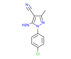 5-Amino-1-(4-chlorophenyl)-3-methyl-1H-pyrazole-4-carbonitrile