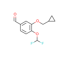 4-(Difluoromethoxy)-3-(cyclopropylmethoxy)benzaldehyde