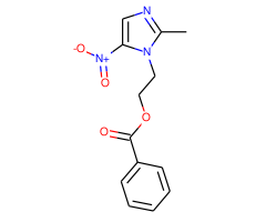 2-(2-Methyl-5-nitro-1H-imidazol-1-yl)ethylbenzoate