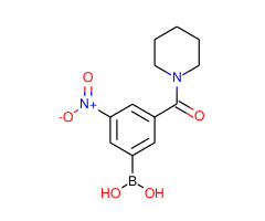 (3-Nitro-5-(piperidine-1-carbonyl)phenyl)boronic acid