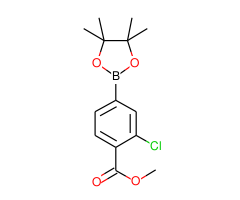 Methyl 2-chloro-4-(4,4,5,5-tetramethyl-1,3,2-dioxaborolan-2-yl)benzoate