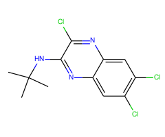 N-(tert-Butyl)-3,6,7-trichloroquinoxalin-2-amine