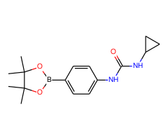 1-Cyclopropyl-3-(4-(4,4,5,5-tetramethyl-1,3,2-dioxaborolan-2-yl)phenyl)urea