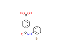 (4-((2-Bromophenyl)carbamoyl)phenyl)boronic acid