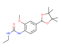 1-Ethyl-3-(2-methoxy-4-(4,4,5,5-tetramethyl-1,3,2-dioxaborolan-2-yl)phenyl)urea