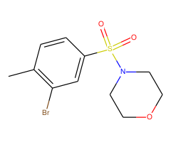 4-((3-Bromo-4-methylphenyl)sulfonyl)morpholine