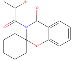 3-(2-Bromopropanoyl)spiro[benzo[e][1,3]oxazine-2,1'-cyclohexan]-4(3H)-one