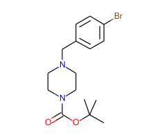 tert-Butyl 4-(4-bromobenzyl)piperazine-1-carboxylate