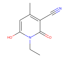 1-Ethyl-6-hydroxy-4-methyl-2-oxo-1,2-dihydropyridine-3-carbonitrile