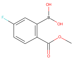 2-Methoxycarbonyl-5-fluorophenylboronic acid