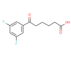 6-(3,5-difluorophenyl)-6-oxohexanoic acid