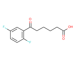 6-(2,5-difluorophenyl)-6-oxohexanoic acid