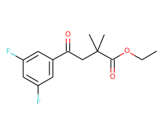 Ethyl 4-(3,5-difluorophenyl)-2,2-dimethyl-4-oxobutyrate