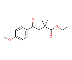 Ethyl 2,2-dimethyl-4-(4-methoxyphenyl)-4-oxobutyrate