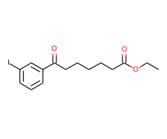 ethyl 7-(3-iodophenyl)-7-oxoheptanoate