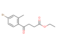 Ethyl 4-(4-bromo-2-methylphenyl)-4-oxobutyrate