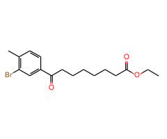 ethyl 8-(3-bromo-4-methylphenyl)-8-oxooctanoate