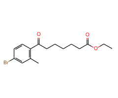 ethyl 7-(4-bromo-2-methylphenyl)-7-oxoheptanoate