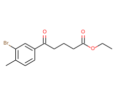 ethyl 5-(3-bromo-4-methylphenyl)-5-oxovalerate