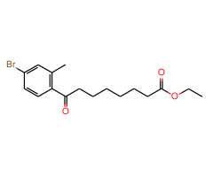 ethyl 8-(4-bromo-2-methylphenyl)-8-oxooctanoate