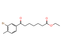 ethyl 7-(3-bromo-4-methylphenyl)-7-oxoheptanoate