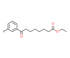 Ethyl 8-(3-iodophenyl)-8-oxooctanoate