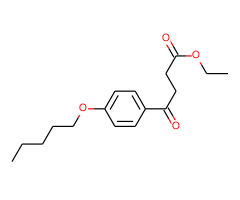 ethyl 4-oxo-4-(4-pentyloxyphenyl)butyrate